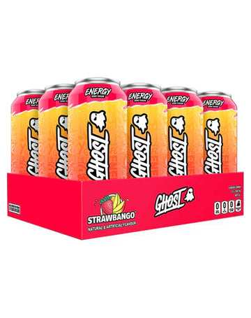 12 x Ghost Energy Strawbango - 500ml